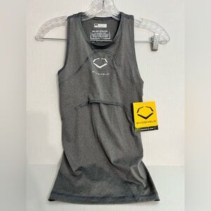 EvoShield Youth Gray Sleeveless Athletic Top